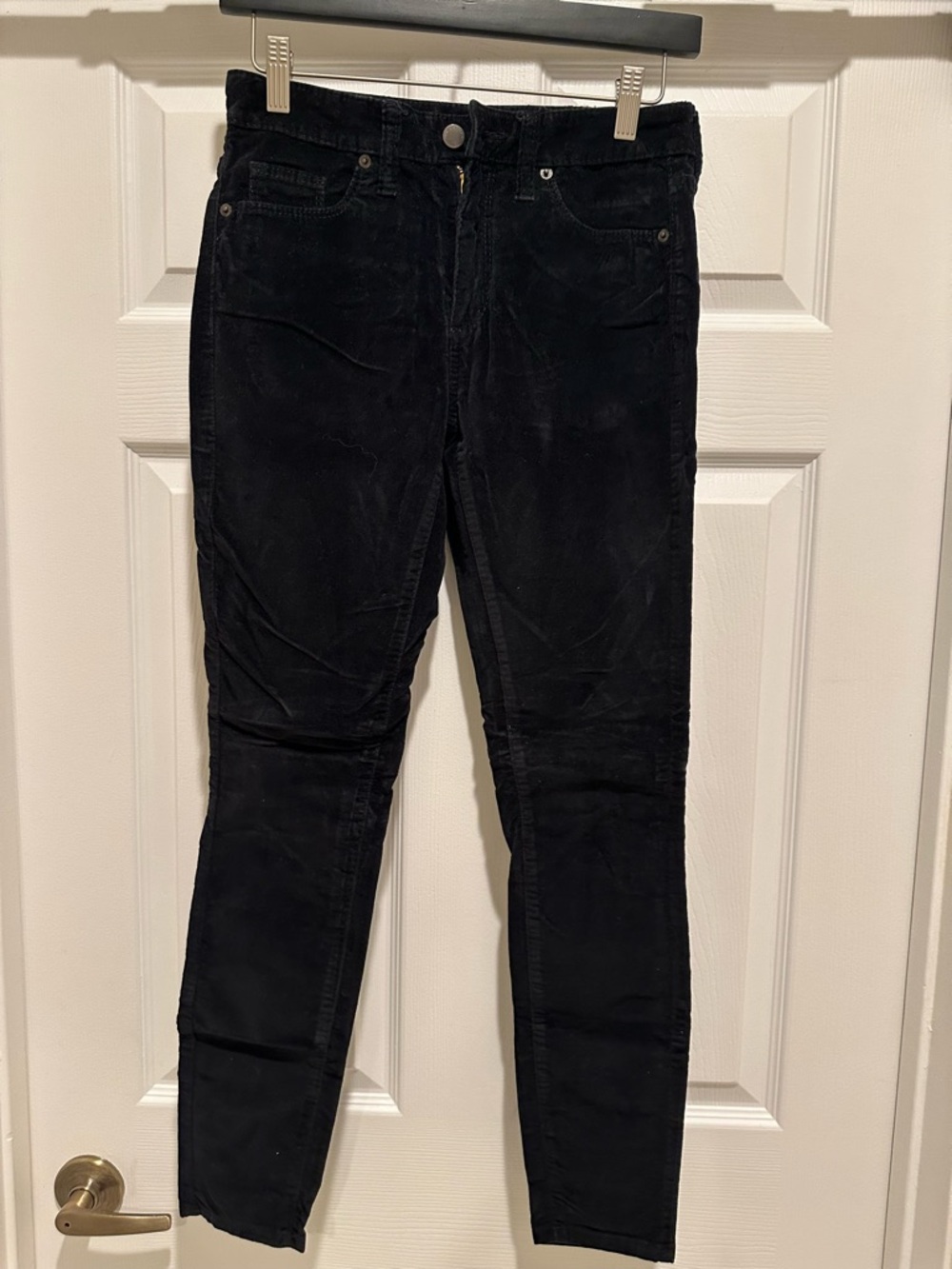 Universal Thread Black Women's Pants with Embroidered Waistband
